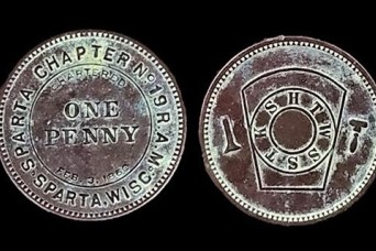Fort McCoy ArtiFACT — Masonic coin