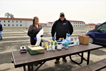 Photo Essay: Fort McCoy DPW personnel bring 'reuse' items for Earth Day cleanup effort