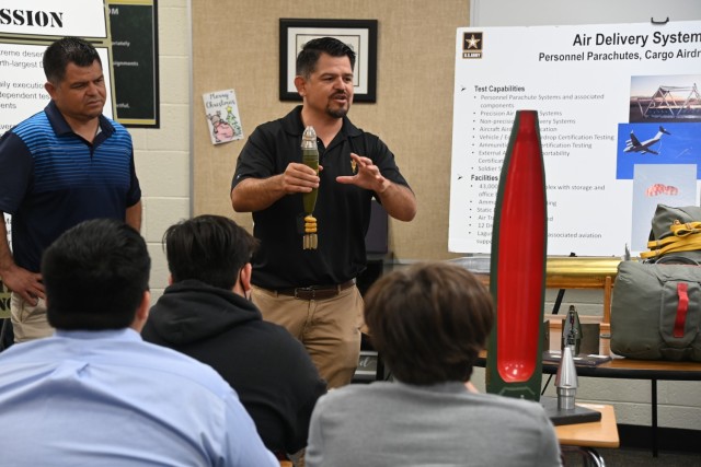 Yuma Proving Ground engineers talk careers with local students