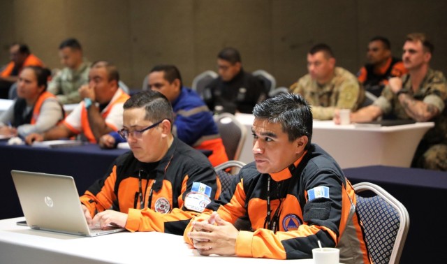 CENTAM GUARDIAN exercise prepares Central American armies, first responders for disaster operations