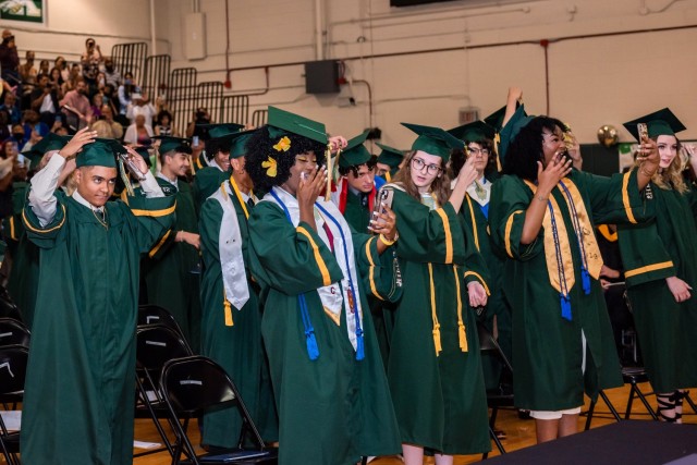 Fort Knox Middle High School Class of 2022 graduates