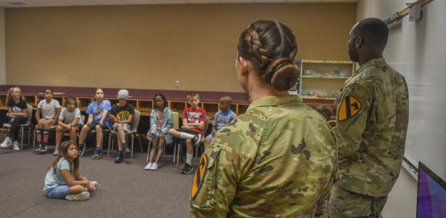 Meadows Elementary Career Day Highlights Military Careers
