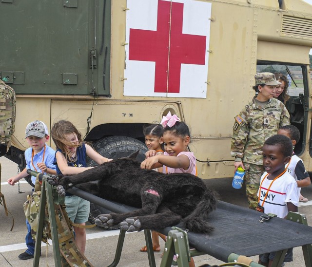 Meadows Elementary Career Day Highlights Military Careers