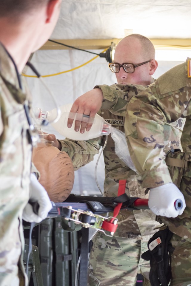 Idaho Army National Guard conducts joint medevac, casualty training