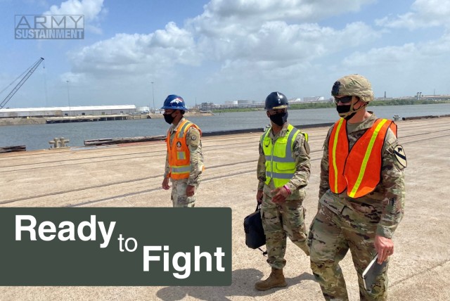 hen Warrant Officer 1 Kevin Coleman, a brigade mobility officer from the 91st Engineer Battalion, guided the rail load team in prioritizing loading containers on Sept. 28, 2020, at the rail operation center at Fort Hood, Texas.