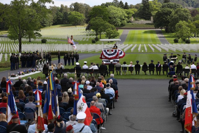 21st TSC attends Lorraine American Cemetery and Memorial 2022