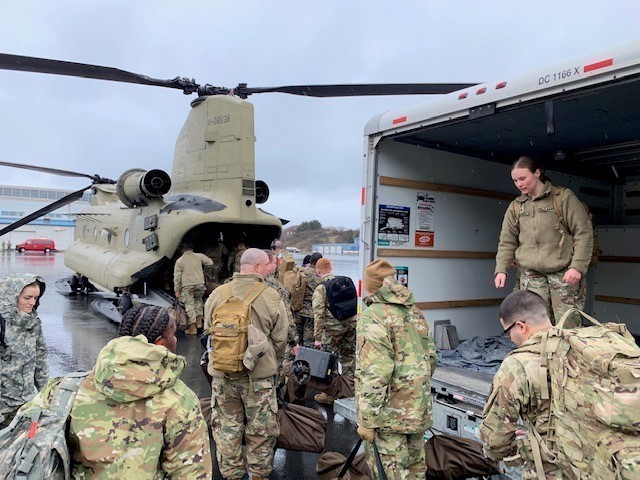  Forty-three Minnesota National Guard members with the 204th Medical Company Area Support mobilized to Alaska in early May to support Arctic Care 2022. They helped provide medical, dental and veterinary services to residents in remote villages. Courtesy Photo