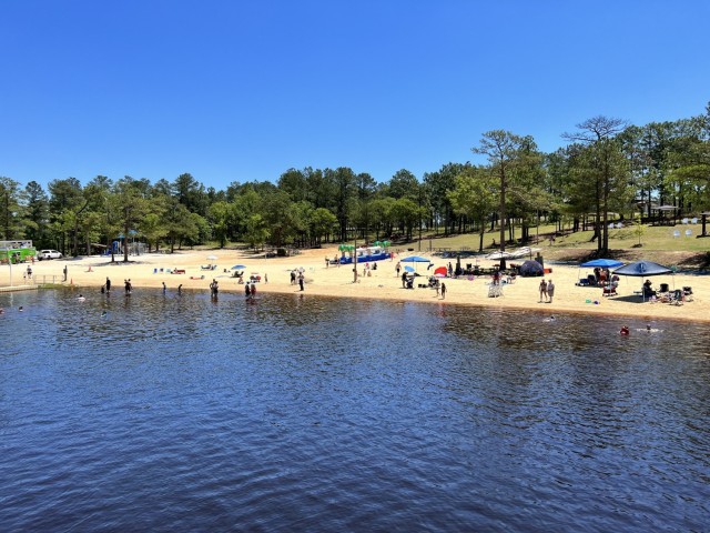 Smith Lake Beach opens with a splash