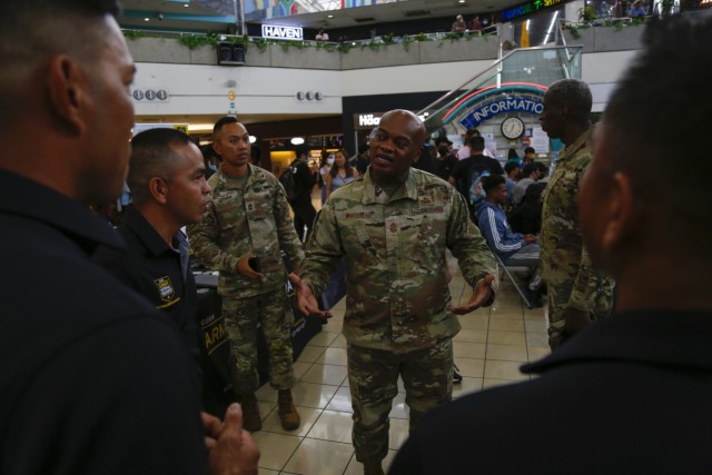 SEA Whitehead visits Guam National Guard