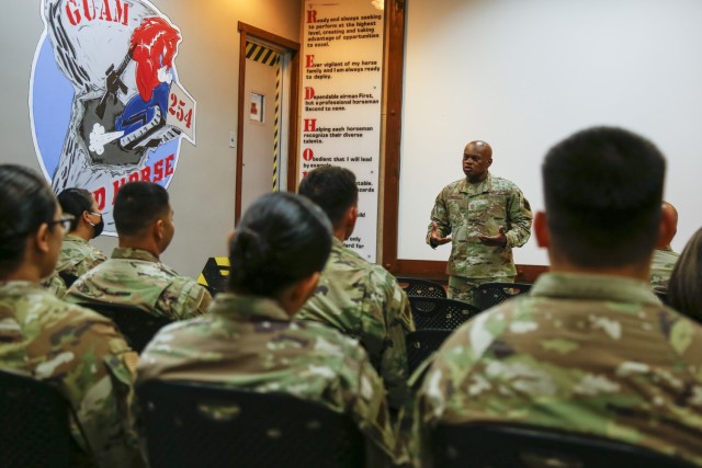 SEA Whitehead visits Guam National Guard
