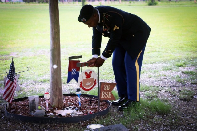 Maintain Battalion keeps memory of deactivated unit Soldiers’ ultimate sacrifice alive