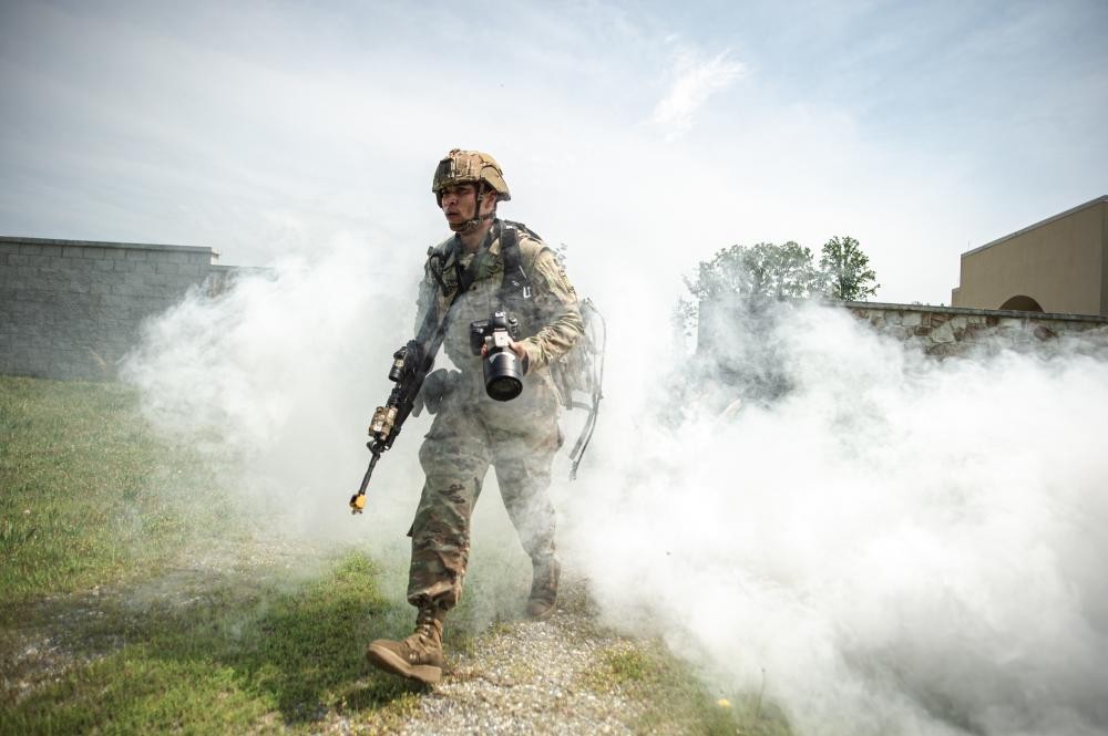 Visual information service members compete for 'Best Combat Camera ...