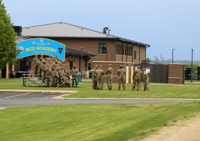 Fort McCoy NCO Academy operations in May 2022