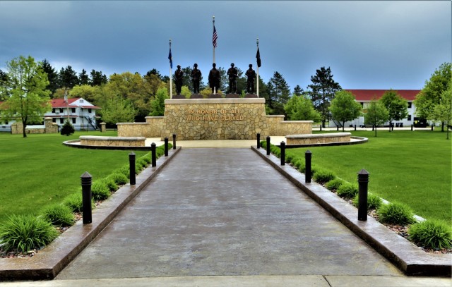 Fort McCoy&#39;s Veterans Memorial Plaza