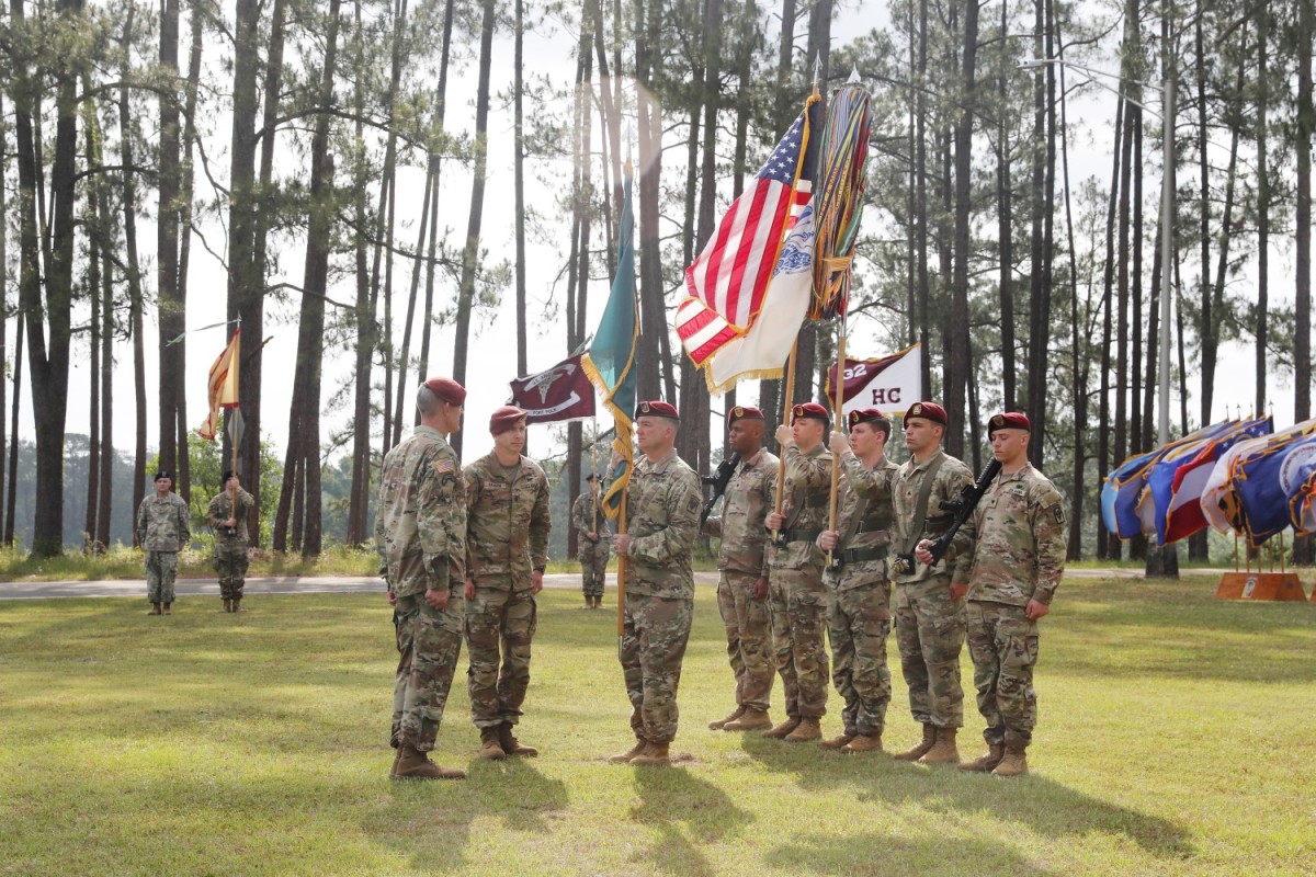 Assumption of Responsibility held, Fort Polk Hanson Article The United States Army