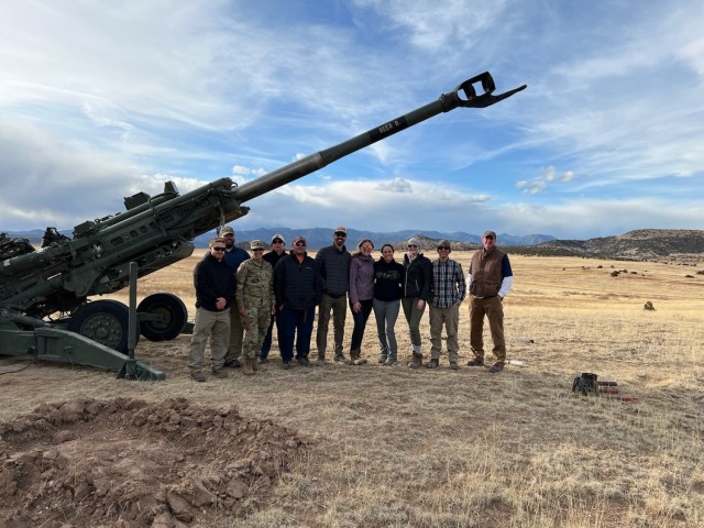 The FY18 National Defense Authorization Act, Section 734, and Line of Inquiry 3 (Exposure Environment) Joint Service Member Occupational Health Assessment Team joined Fort Carson’s Bravo Battery, 2-77 Field Artillery during Operation Steel Eagle to collect health hazard exposure data associated with firing the M777 Howitzer.  The JSOHA Team, which consists of scientists and engineers from the Army Public Health Center and the Navy and Marine Corps Public Health Center will assess the blast overpressure, impulse noise, and chemical substances exposure data over the next 60 days, and provide a formal JSOHA Report containing mitigation recommendations to the Bravo Battery commander. 