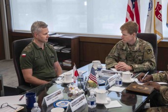 USASAC meets with Polish reps to discuss security assistance, foreign military sales