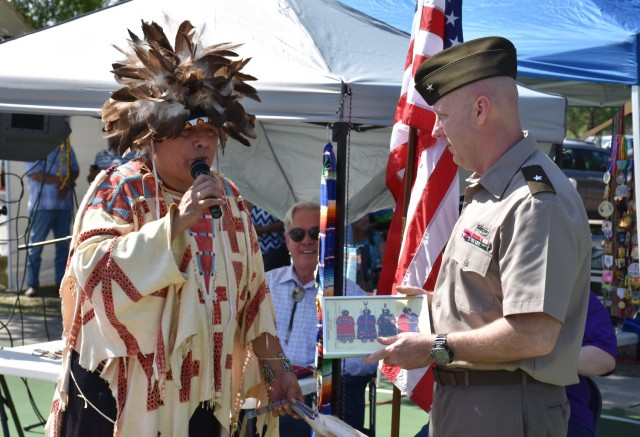 MICC leader representing Army at Cherokee Nation event