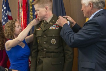 USASAC commander promoted to rank of brigadier general