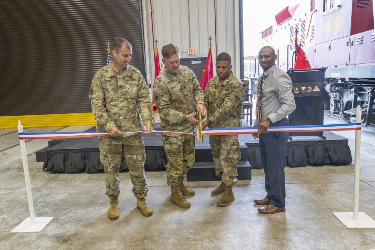 Anniston Army Depots cuts the ribbon on new Defense Generator and Rail ...