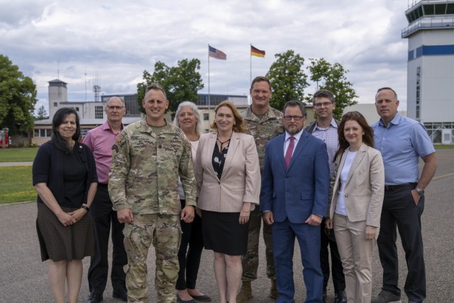 Army G-9 and USAG Ansbach Leaders