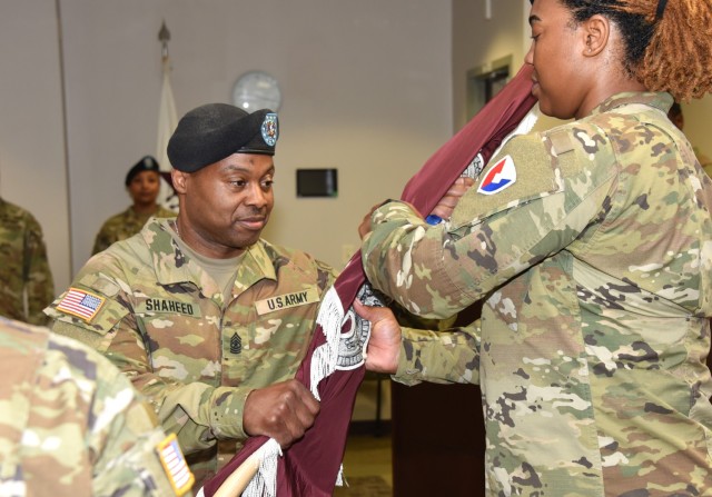AMLC welcome new senior enlisted leader