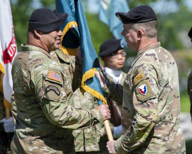 ASC welcomes new CSM during Change of Responsibility ceremony