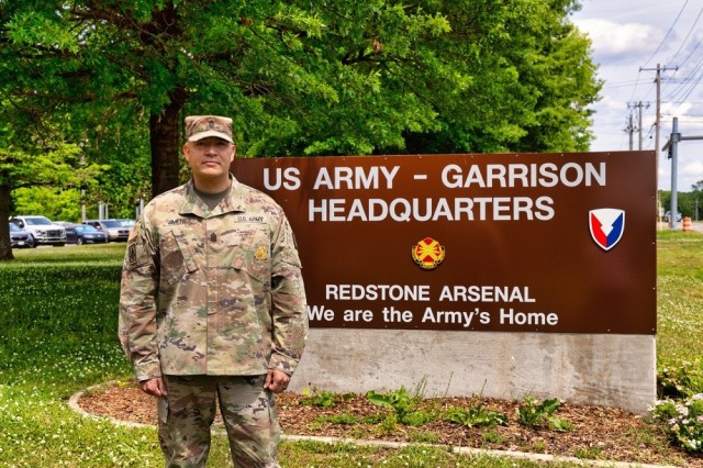 Command Sgt. Maj. Juan Jimenez leaves Redstone Arsenal on May 26 and is “looking forward to my next chapter.”