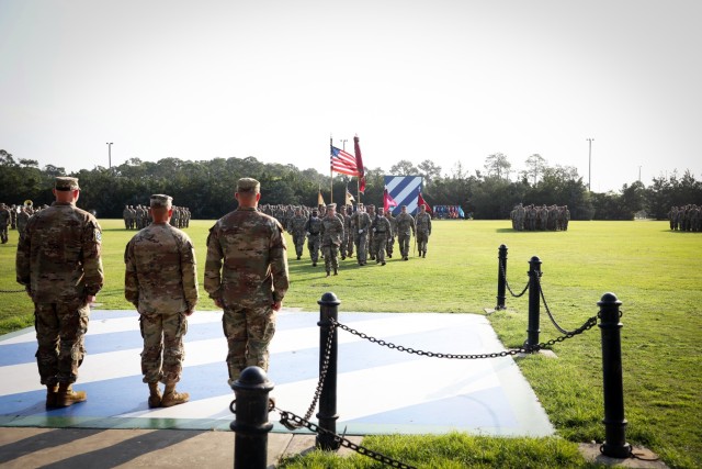 703rd BSB farewells Jennings, welcomes Dickey