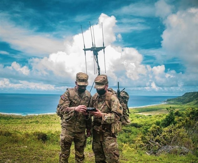Members of the Army&#39;s Multi-Domain Task Force, or MDTF, conduct operations. Initiated in March 2017 as a pilot program, the MDTF was designed to defeat an enemy’s anti-access/area denial, or A2/AD, capabilities in the Indo-Pacific region.