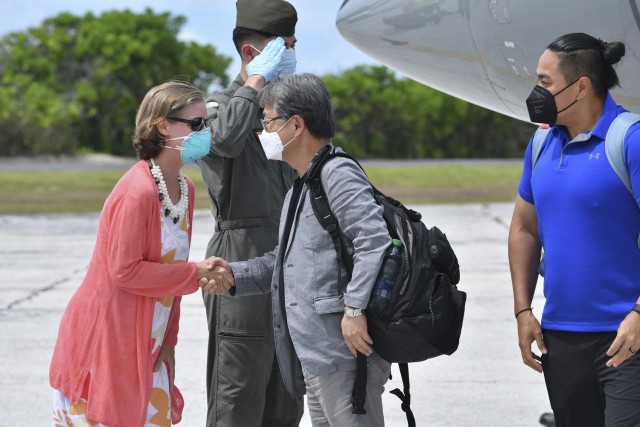 US Special Presidential Envoy For Compact Negotiations Arrives on Kwajalein Atoll
