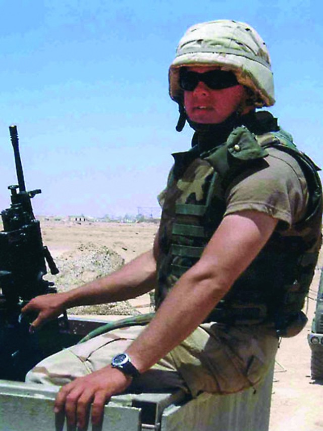 Illinois Army National Guard Spc. Jeremy Ridlen, shown in Fallujah, Iraq, was just 23 years old when he died from small-arms fire May 23, 2004, in support of Operation Iraqi Freedom with the 1544th Transportation Company. The post office in Maroa, Illinois, will bear his name.

