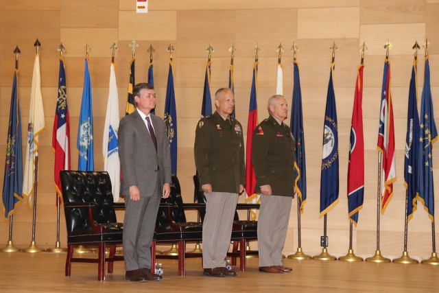 Major General Anthony W. Potts assumed the charter from Major General Robert M. Collins, Program Executive Officer for Command, Control and Communications - Tactical (PEO C3T), during a ceremony at Aberdeen Proving Ground, Maryland on June 22, 2022.