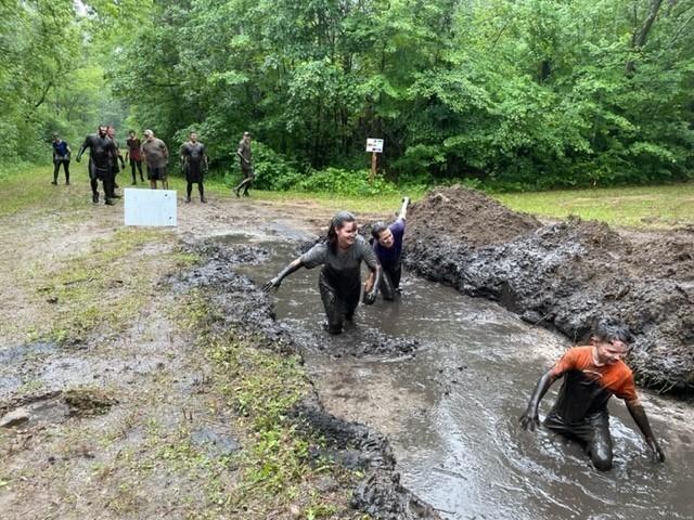 200-plus participants endure tough obstacles in trail run event at Fort ...