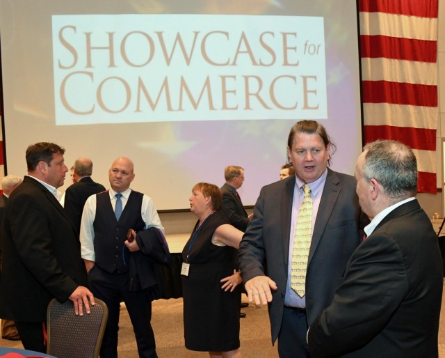 Conrad Bonner, the deputy director for CENTCOM Regional Operations, U.S. Army Security Assistance Command (USASAC), spoke to hundreds of attendees about the Army’s foreign military sales (FMS) program at the 31st annual Showcase for Commerce...