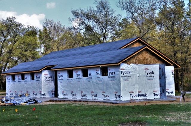 Construction of new comfort station at Fort McCoy’s Pine View Campground