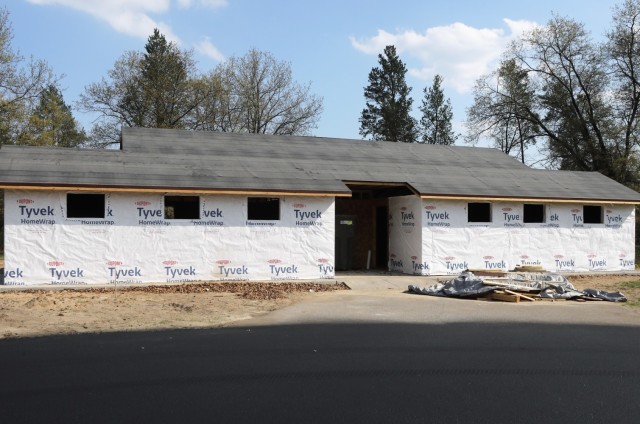 Construction of new comfort station at Fort McCoy’s Pine View Campground