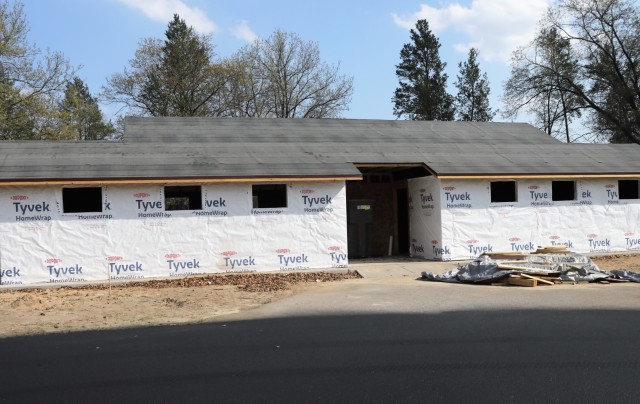 Construction of new comfort station at Fort McCoy’s Pine View Campground