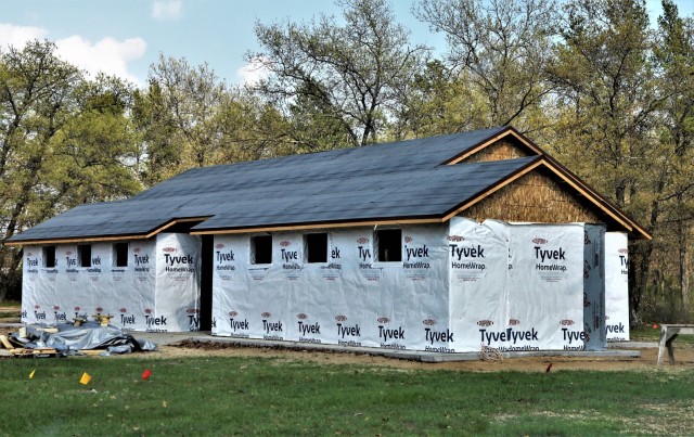 Construction of new comfort station at Fort McCoy’s Pine View Campground