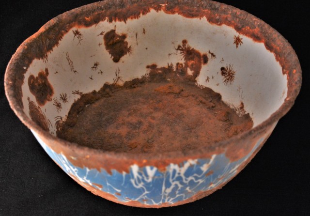 Fort McCoy ArtiFACT: Enamelware bowl