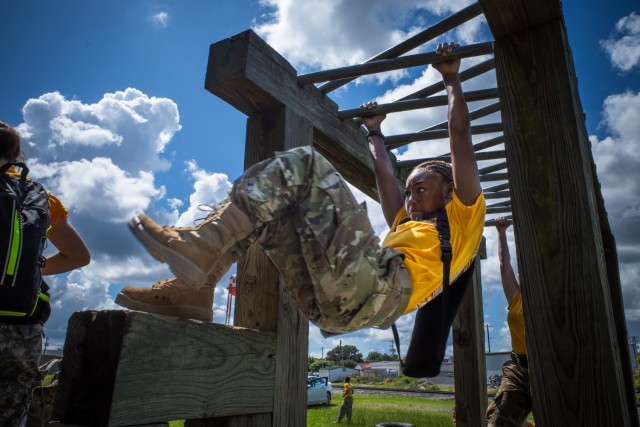 JROTC Challenge Camp hosted at Hunter Army Airfield