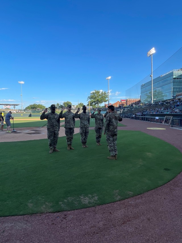 Community honors five during Fireflies game