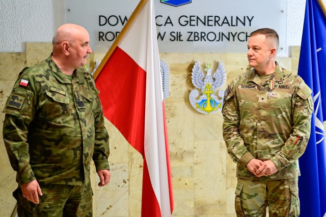 1ID DCG za wsparcie nagrodzony Medalem Wojska Polskiego