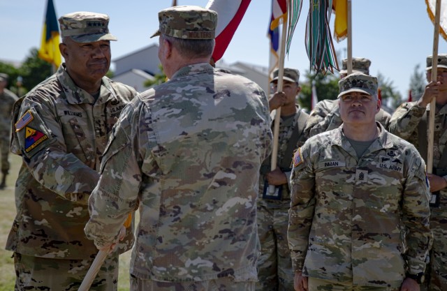 U.S. Army Europe and Africa welcomes new commander