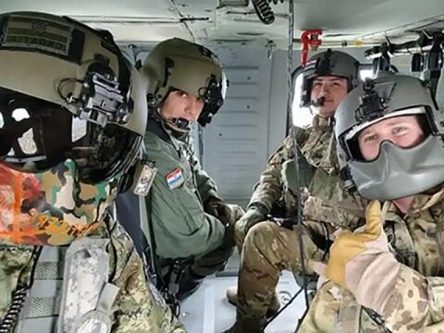 Seven crew chiefs with the Minnesota National Guard’s Bravo Company, 834th Aviation Support Battalion, were sent to Croatia to advise and assist the Croatian Armed Forces as they integrated UH-60M Black Hawks into their Air Force. Minnesota and...