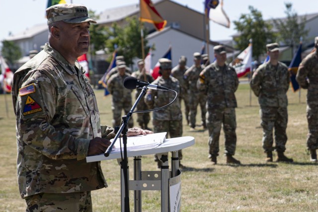 U.S. Army Europe and Africa welcomes new commander