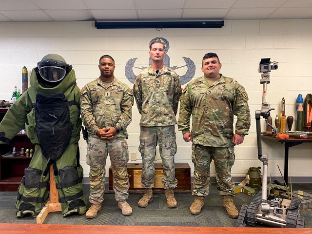 Holiday weekend turns into adrenaline boost for Fort Sill EOD team