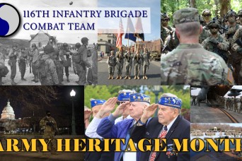 ‘We are Army heritage’: The 116th Infantry Brigade Combat Team reflects on its history, diversity and the legacy they leave behind