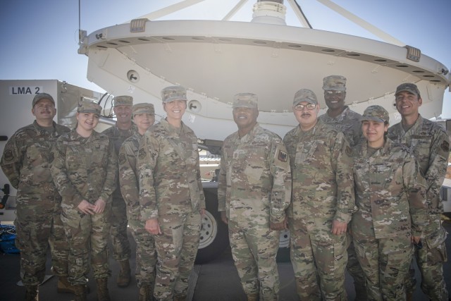 National Guard senior enlisted advisor visits Colorado Guard space and missile defense units