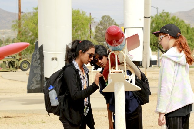 Space Academy students learn about the history and future of space at WSMR